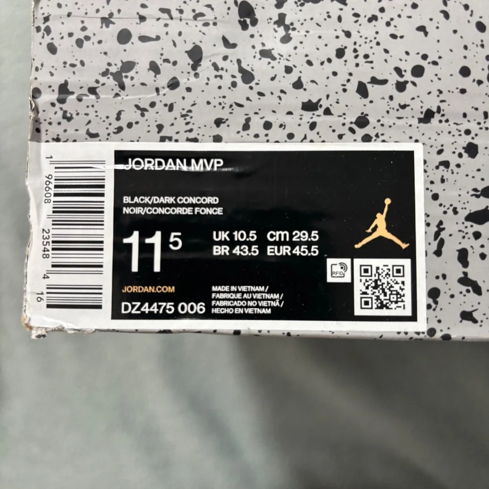 Jordan MVP 678 Raptors, Size 11.5 Men's - Picture 12 of 16